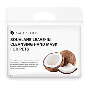 amopetric阿默宠物椰香免洗清洁手套湿巾猫狗专用干洗宠物用品