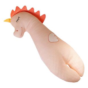 夏季冰豆豆长条娃娃抱枕女生睡觉专用夹腿男生款床上床头靠垫枕头