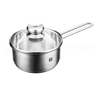 双立人不锈钢小奶锅16cm炖锅雪平锅无涂层婴儿宝宝辅食锅宿舍泡面