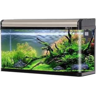 创海鱼缸客厅家用落地玻璃水族箱长方形中型生态金鱼缸懒人免换水