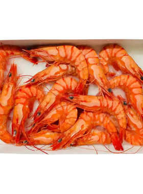 熟冻黑虎虾熟虾冰虾整箱商用