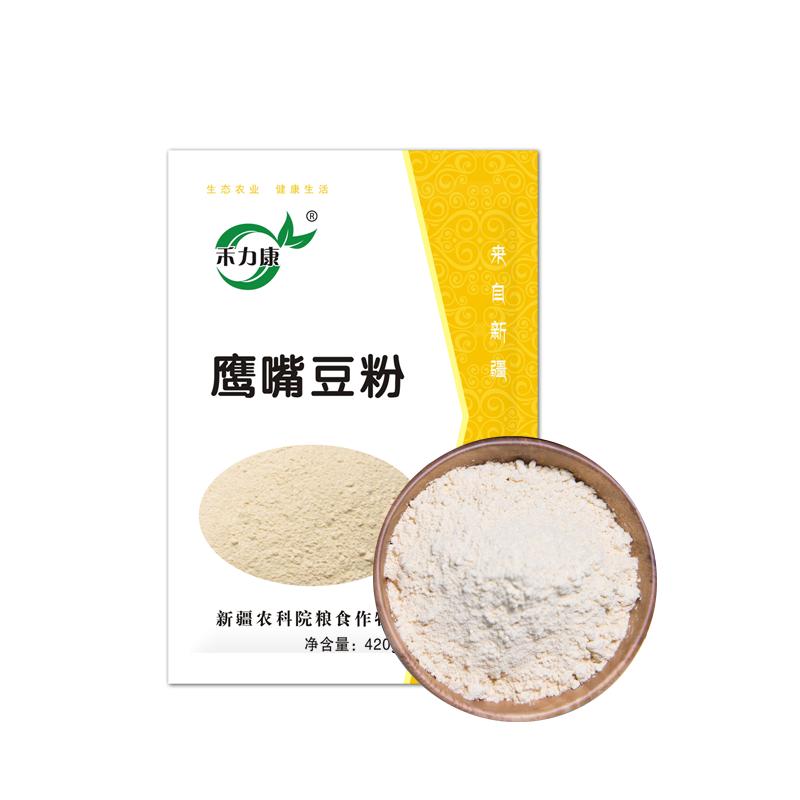 新疆农科院禾力康鹰嘴豆粉即冲饮原味豆浆钙铁锌高蛋白高膳食纤维