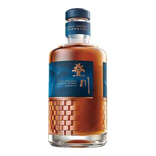 【官旗正品500ml】叠川纯麦芽威士忌中国峨眉山保乐力加洋酒调酒