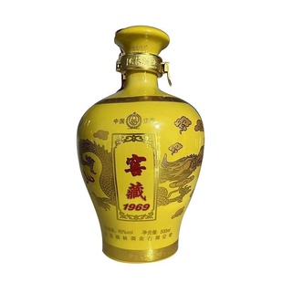 一壶老酒江苏金奖产品桃林酒业浓香型白酒40度窖藏1969升级加量版