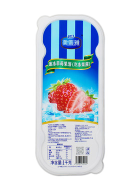 立高美蒂雅速冻果溶芒果蓝莓果泥