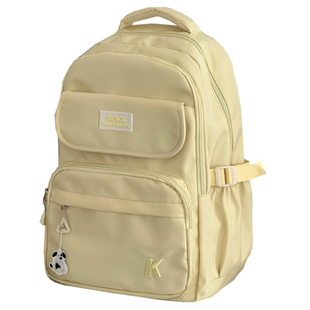 茶话会双肩包女大容量多隔层轻便初中女生高中大学生书包旅行背包