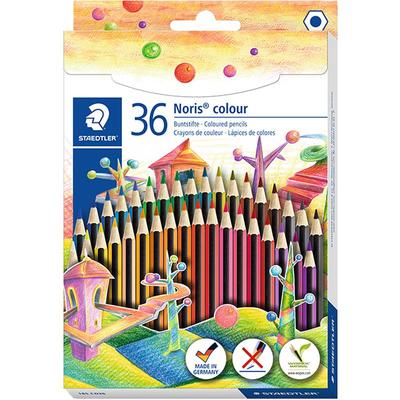 （清仓）德国施德楼WOPEX185 12色24色36色绘画涂鸦彩铅学生彩色铅笔绘画