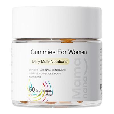 Mamanana红脸兔维生素女性软糖复合维生素发肤甲生物素元气糖