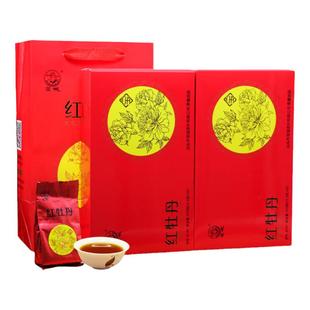 宝城红牡丹大红袍茶叶礼盒装500g浓香型乌龙茶A141