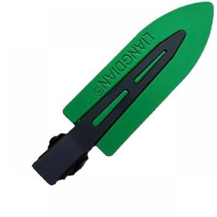 韩国东大门新款冲浪板发夹纯色绿色黑色个性无痕帆板刘海夹边夹女