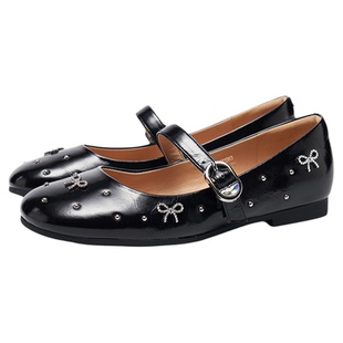 星期六女鞋2026春款通勤银色浅口单鞋小香风玛丽珍鞋女SSE1111063