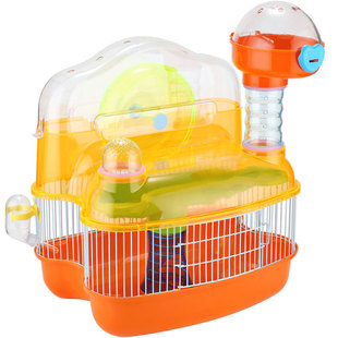 仓鼠笼子双层城堡金丝熊超大别墅侏儒花枝鼠网红宠物用品跑轮套餐