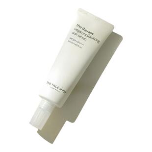 The Face Shop菲诗小铺therapy防晒霜精华保湿补水清爽新朝鲜美女