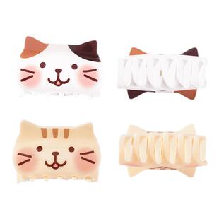 日本HAPiNS发量少小号短发头饰中号抓夹新款高端发夹女后脑勺夹子