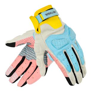 骑士网摩托车手套摩托骑行手套骑行摩托车机车手套女款夏季男清风