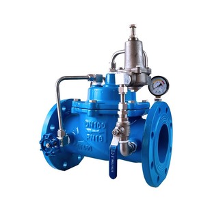 跨境200X法兰减压阀国标德磨球减压阀标可调式 隔膜减压阀铸铁