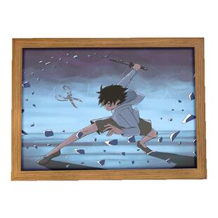 暗影刺客伍六七灯光画刺客伍六七周边手办发光摆件电竞房氛围灯