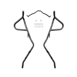 适用于隆鑫无极SR150GT前后杠排气杠防摔保险杠挡风玻璃改装配件