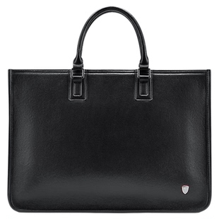 七匹狼男律师公文包出差真皮单肩办公牛皮电脑包商务手提包大容量