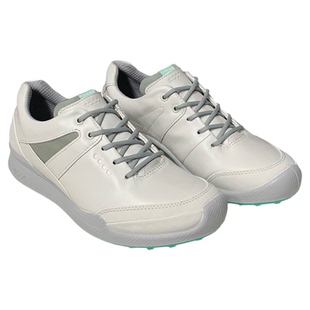 ECCO爱步女鞋小白鞋牛皮防水健步高尔夫球鞋百搭舒适运动鞋100583