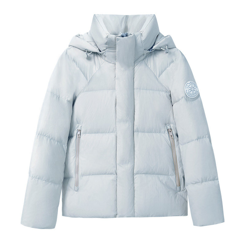 雪中飞95绒短款羽绒服极寒高充绒