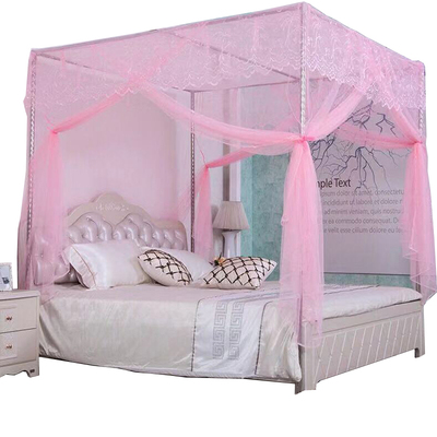 全金属不锈钢四柱支撑蚊帐支架