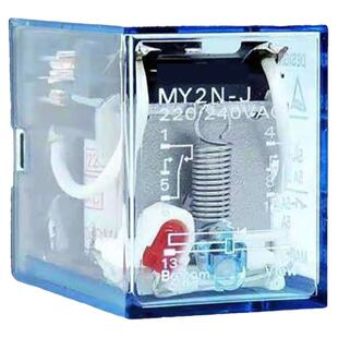 欧姆龙小型中间继电器MY2N-J DC24V MY4N-J LY4N-J LY3N-J AC220V