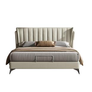 政府补贴喜临门床现代简约主卧真皮床互不打扰双人床 维森(床架)