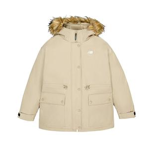 New Balance NB官方新款女款防泼水户外保暖鸭绒羽绒服AWJ53381