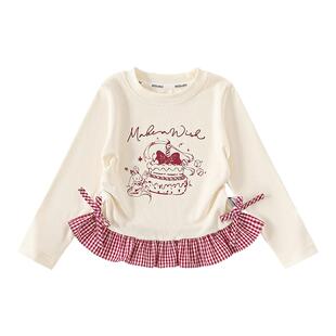 INSbobo女童打底衫2026春季T恤宝宝新款儿童春装长袖童装春秋衣服