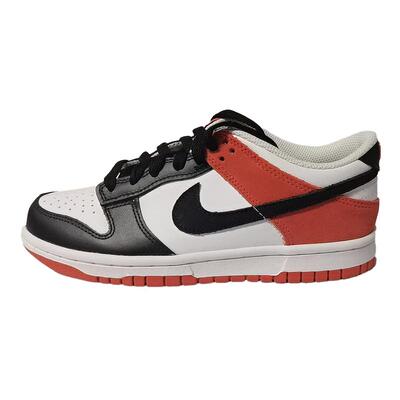 nike耐克女鞋黑白红色DUNK大童运动鞋低帮复古休闲板鞋IQ2755-102