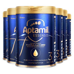 爱他美ESSENSIS奇迹蓝罐高端hmo幼儿益生元奶粉3段6罐