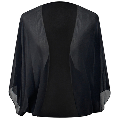 乔其纱防晒长袖薄纱开衫女夏季薄款新中式配旗袍松弛宽松披肩外套