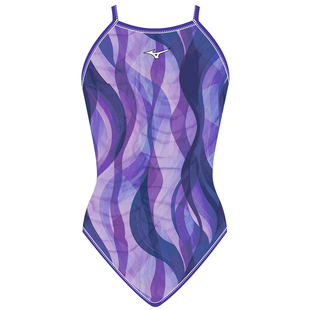 美津浓泳衣女单层连体游泳馆专用竞速修身显瘦大码温泉女士游泳衣