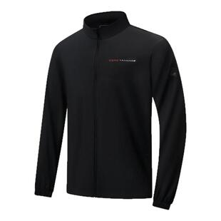 特步男子单风衣2025夏季新款运动训练风衣休闲立领975229140019