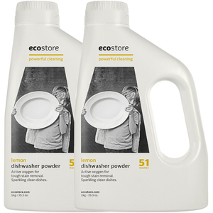 ecostore宜可诚洗碗机洗碗粉洗涤剂1kg*2 进口天然高效清洁餐洗粉