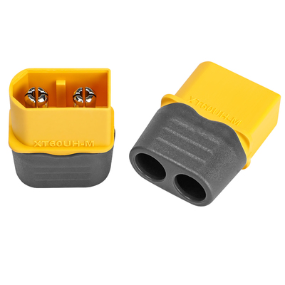 XT60UH镀金航模插头带护套锂电池连接器3.5mm公母对接头电动车