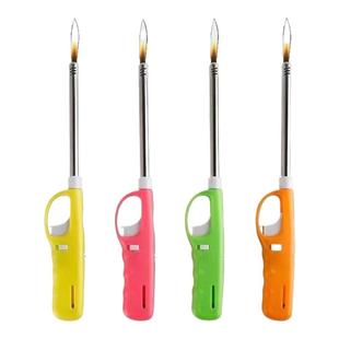 点火枪电子点火器燃气灶长手柄防风可充气坏机包赔普通打火家用