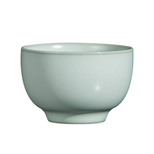 汝窑主人杯单杯品茗杯功夫茶杯开片景德镇手工陶瓷茶具罗汉杯青瓷