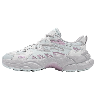 蕨草鞋|女鞋FILA 斐乐老爹鞋运动鞋春季复古鞋子厚底黑色休闲鞋