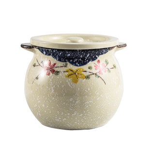 家用猪油罐耐高温油泼辣子辣椒罐厨房陶瓷荤油罐糖罐盐罐调味罐子