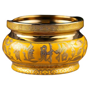 陶瓷香炉家用室内摆件供奉炉烧香炉香灰炉熏香炉招财插香炉上香炉