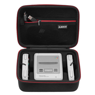 适用迷你SFC世嘉游戏主机收纳包Nintendo超任SFC日版盒SFC保护壳