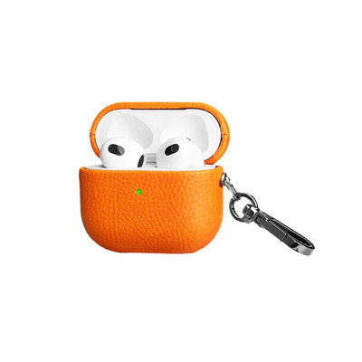 airpodspro荔枝纹真皮耳机保护套