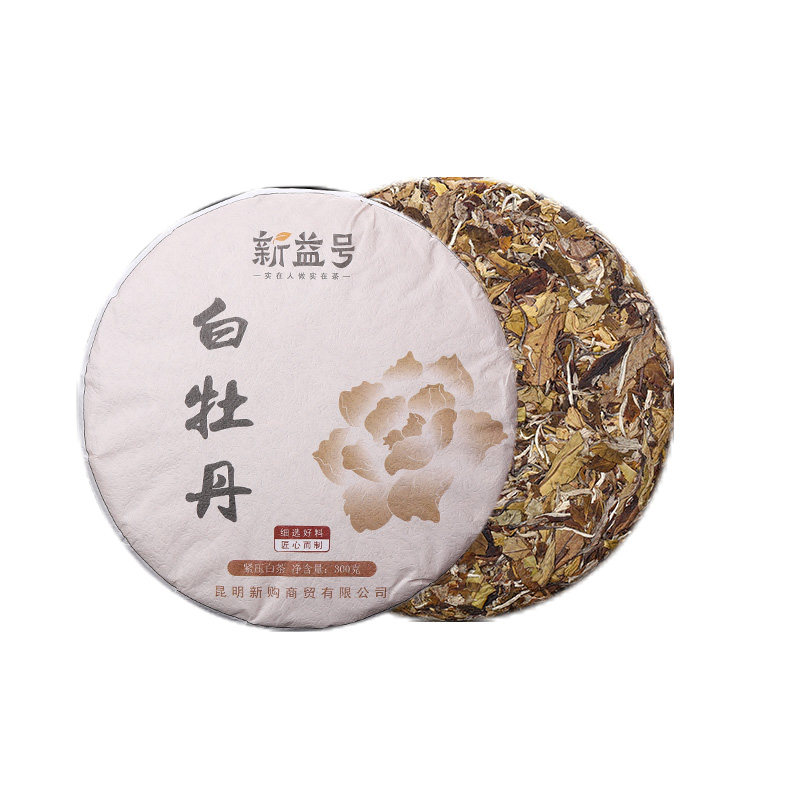 新益号福鼎白茶加送茶饼茶针礼盒