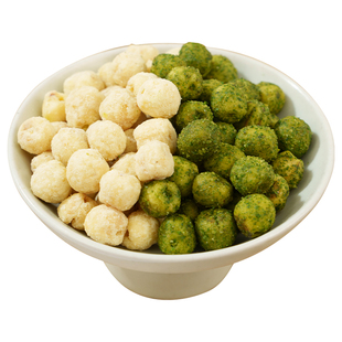 我晕~这么好吃的追剧零食 我居然才发现!香酥莲子脆 奶香/香葱味