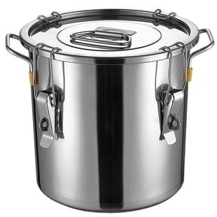 不锈钢密封桶304食品级米桶防虫防潮家用不锈钢桶发酵桶酿酒桶罐