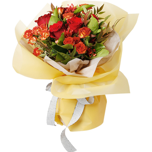 苁丛 原创 晨雾柔光全色系 单色半透明雾面 花艺包装