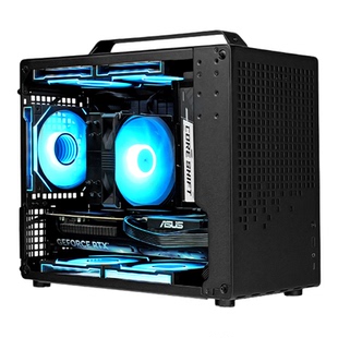 【Intel旗舰】英特尔Ultra7 265KF 5070显卡乔思伯Z20黑色DIY主机ITX手提台式组装机3A三角洲行动游戏电脑