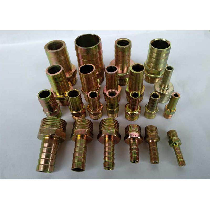 水管接头3分4分6分1寸插12 14 16 19 镀锌铁外丝宝塔螺纹软管接头